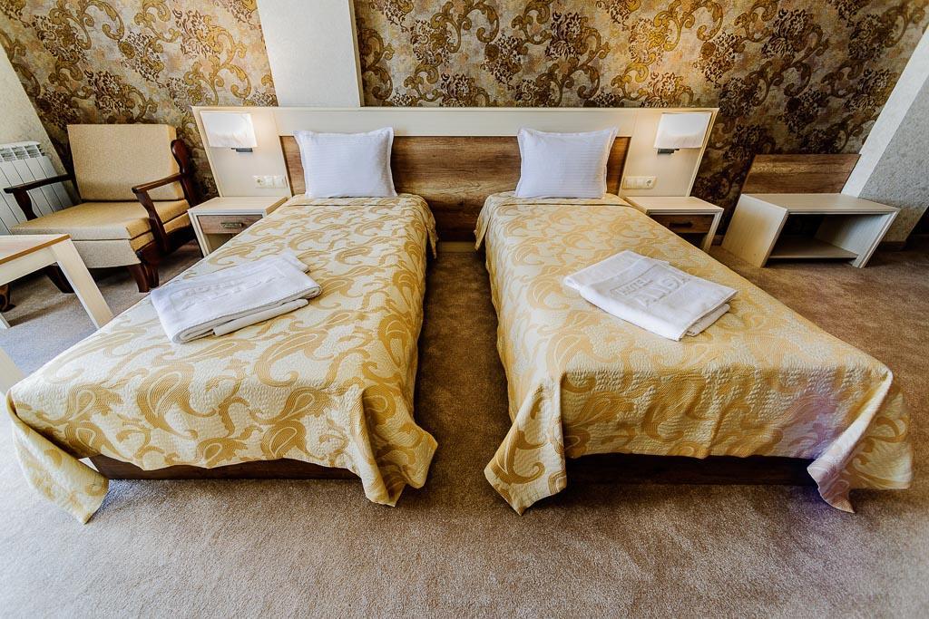 Hotel Alisa Pavel Banya Buitenkant foto